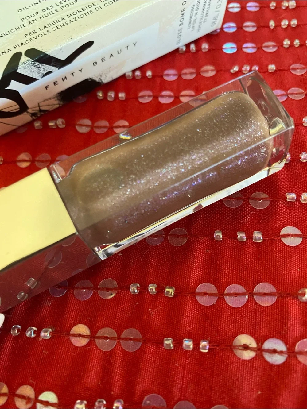 Fenty Beauty Gloss Bomb Oil in Rose Amber New In Box Not Returnable